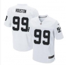 nike nfl jerseys oakland raiders #99 houston white[Elite]