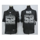 2015 new nike oakland raiders #52 mack black strobe jerseys[limited]