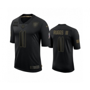 Las Vegas Raiders #11 Henry Ruggs III Black 2020 Salute to Service Limited Jersey