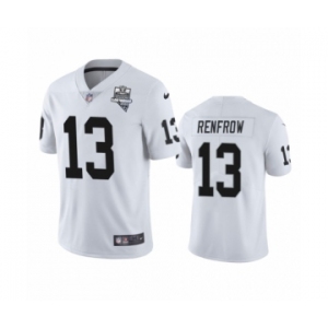 Las Vegas Raiders #13 Hunter Renfrow White 2020 Inaugural Season Vapor Limited Jersey