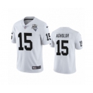 Las Vegas Raiders #15 Nelson Agholor White 2020 Inaugural Season Vapor Limited Jersey