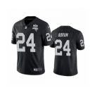 Las Vegas Raiders #24 Johnathan Abram Black 2020 Inaugural Season Vapor Limited Jersey