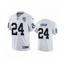 Las Vegas Raiders #24 Johnathan Abram White 2020 Inaugural Season Vapor Limited Jersey