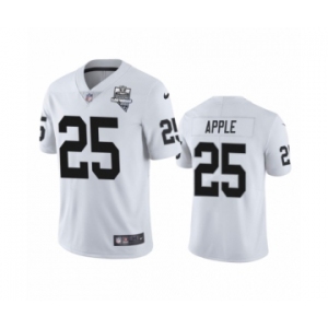 Las Vegas Raiders #25 Eli Apple White 2020 Inaugural Season Vapor Limited Jersey