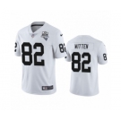 Las Vegas Raiders #82 Jason Witten White 2020 Inaugural Season Vapor Limited Jersey