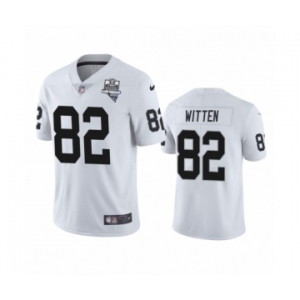 Las Vegas Raiders #82 Jason Witten White 2020 Inaugural Season Vapor Limited Jersey