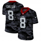 Men New Nike Oakland Raiders #8 Mariota 2020 Nike 2ndCamo Salute to Service Limited