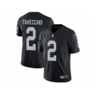 Men Nike Oakland Raiders #2 Giorgio Tavecchio Black Team Color Vapor Untouchable Limited Player NFL Jersey