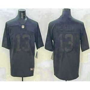 Men's Las Vegas Raiders #13 Hunter Renfrow Balck Vapor Untouchable Stitched Jersey