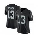 Men's Las Vegas Raiders #13 Hunter Renfrow Black 2023 F.U.S.E Vapor Untouchable Stitched Football Jersey