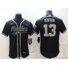 Men's Las Vegas Raiders #13 Hunter Renfrow Black Stitched MLB Flex Base Nike Baseball Jersey