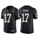 Men's Las Vegas Raiders #17 Davante Adams Black With 2020 Inaugural Season Patch Vapor Limited Stitched Jersey