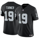 Men's Las Vegas Raiders #19 DJ Turner Black F.U.S.E. Vapor Football Stitched Jersey