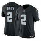 Men's Las Vegas Raiders #2 Ashton Jeanty Black 2025 F.U.S.E. Vapor Stitched Football Jerseys