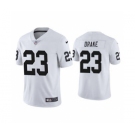 Men's Las Vegas Raiders #23 Kenyan Drake White Stitched Vapor Untouchable Limited Football Jersey