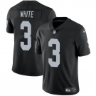 Men's Las Vegas Raiders #3 Zamir White Black 2024 Vapor Football Stitched Jersey