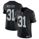 Men's Las Vegas Raiders #31 Raheem Mostert Black 2025 Vapor Football Stitched Jersey
