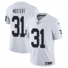 Men's Las Vegas Raiders #31 Raheem Mostert White 2025 Vapor Football Stitched Jersey