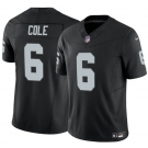 Men's Las Vegas Raiders #6 A.J. Cole Black 2025 F.U.S.E. Vapor Untouchable Limited Football Stitched Jersey