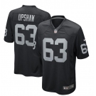 Men's Las Vegas Raiders #63 Gene Upshaw Black Vapor Football Stitched Jersey