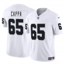 Men's Las Vegas Raiders #65 Alex Cappa White 2025 F.U.S.E. Vapor Football Stitched Jersey