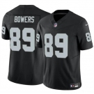 Men's Las Vegas Raiders #89 Brock Bowers Black 2024 Draft F.U.S.E. Vapor Football Stitched Jersey