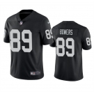 Men's Las Vegas Raiders #89 Brock Bowers Black 2024 Draft Vapor Football Stitched Jersey