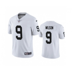 Men's Las Vegas Raiders #9 Tyree Wilson White 2023 Draft Vapor Limited Stitched Football Jersey