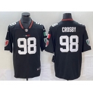 Men's Las Vegas Raiders #98 Maxx Crosby Black Mexico Vapor Limited Football Stitched Jersey