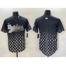 Men's Las Vegas Raiders Blank Black Limited Stitched Baseball Jersey
