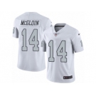 Men's Nike Oakland Raiders #14 Matt McGloin Limited White Rush NFL Jersey