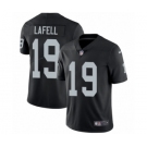 Men's Nike Oakland Raiders #19 Brandon LaFell Black Team Color Vapor Untouchable Limited Player NFL Jersey