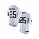 Men's Nike Oakland Raiders #25 Fred Biletnikoff Limited White NFL Jersey