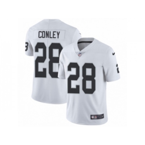 Men's Nike Oakland Raiders #28 Gareon Conley Vapor Untouchable Limited White NFL Jersey