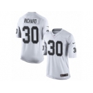 Men's Nike Oakland Raiders #30 Jalen Richard Limited White NFL Jersey