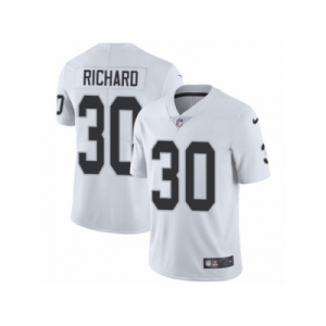 Men's Nike Oakland Raiders #30 Jalen Richard Vapor Untouchable Limited White NFL Jersey