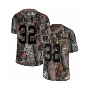 Men's Nike Oakland Raiders #32 Marcus Allen Limited Camo Rush Realtree NFL Jersey