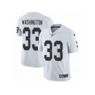 Men's Nike Oakland Raiders #33 DeAndre Washington Vapor Untouchable Limited White NFL Jersey