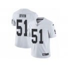 Men's Nike Oakland Raiders #51 Bruce Irvin Vapor Untouchable Limited White NFL Jersey