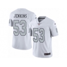 Men's Nike Oakland Raiders #53 Jelani Jenkins Limited White Rush NFL Jersey