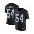 Men's Nike Oakland Raiders #54 Emmanuel Lamur Black Team Color Vapor Untouchable Limited Player NFL Jersey