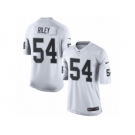 Men's Nike Oakland Raiders #54 Perry Riley Limited White NFL Jersey