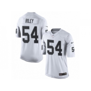 Men's Nike Oakland Raiders #54 Perry Riley Limited White NFL Jersey