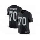 Men's Nike Oakland Raiders #70 Kelechi Osemele Vapor Untouchable Limited Black Team Color NFL Jersey