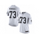 Men's Nike Oakland Raiders #73 Marshall Newhouse Limited White NFL Jersey