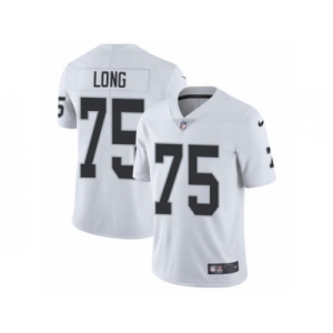 Men's Nike Oakland Raiders #75 Howie Long Vapor Untouchable Limited White NFL Jersey