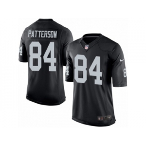 Men's Nike Oakland Raiders #84 Cordarrelle Patterson Limited Black Team Color NFL Jersey