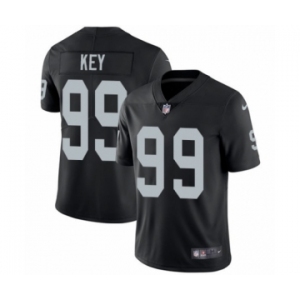 Men's Nike Oakland Raiders #99 Arden Key Black Team Color Vapor Untouchable Limited Player NFL Jersey