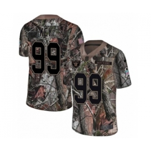Men's Nike Oakland Raiders #99 Arden Key Limited Camo Rush Realtree NFL Jersey