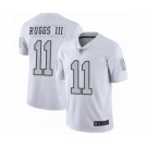 Men's Oakland Raiders #11 Henry Ruggs III Las Vegas Raiders Limited White Color Rush Jersey